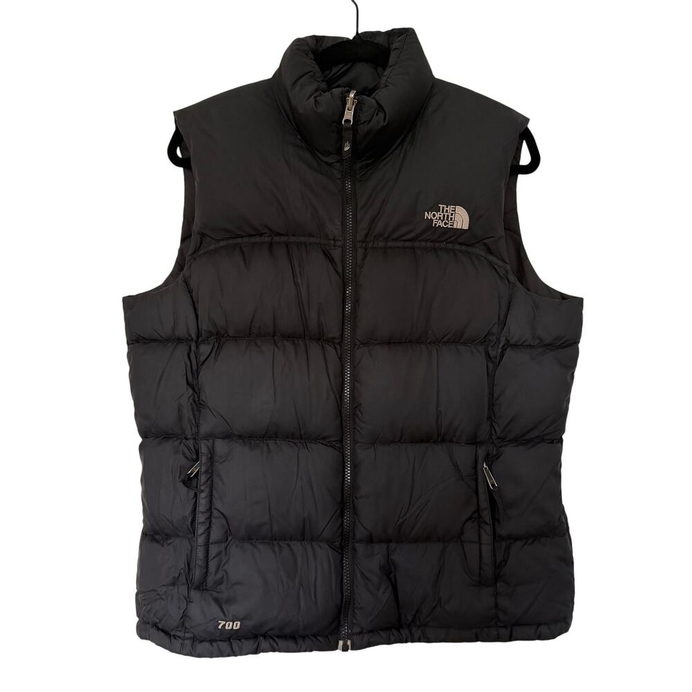 The North Face (L) 700 Fill Down Puffer Vest Black Gorpcore Outdoor Y2K F09